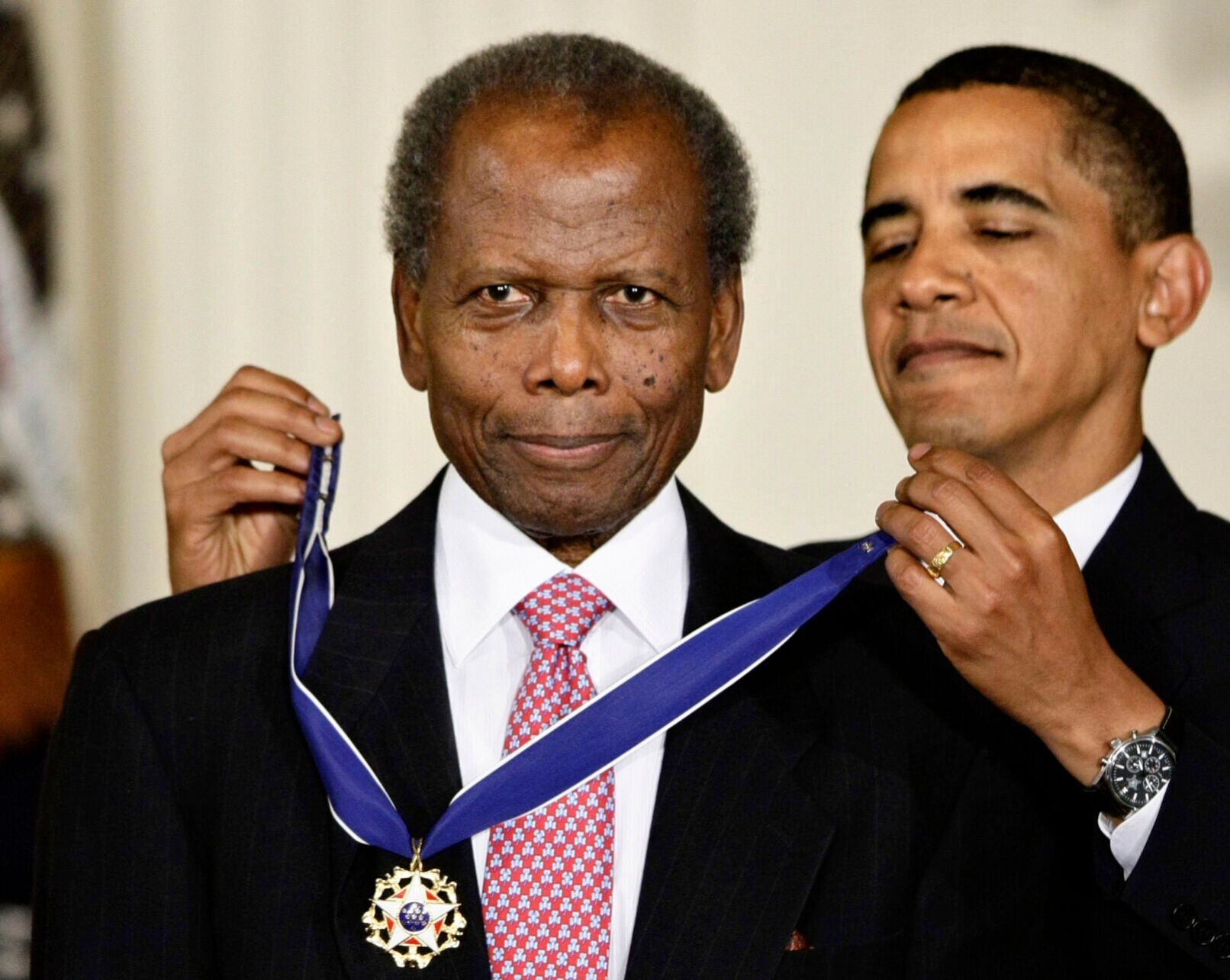 2009 Barack Obama,Sidney Poitier